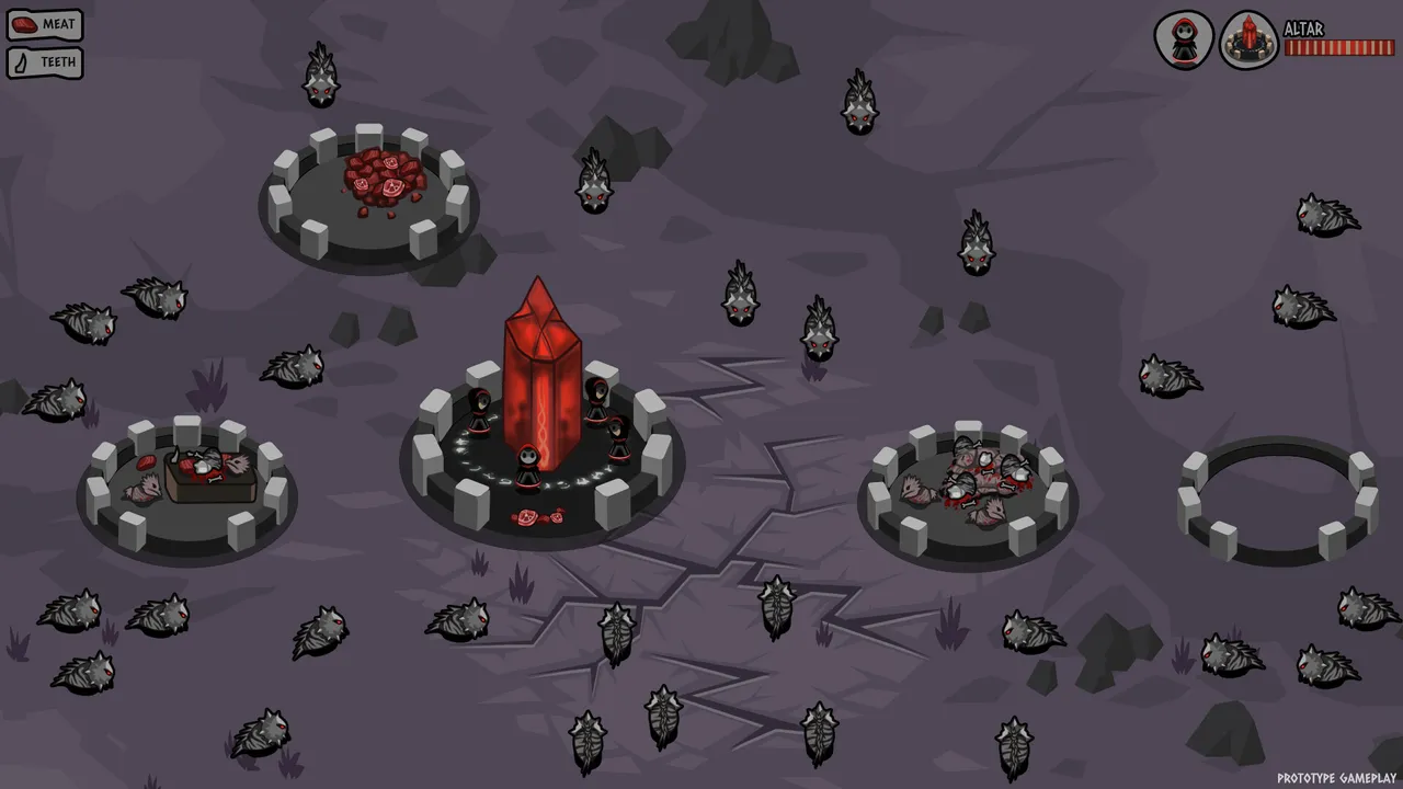 Altarnode: Roguelite Cult Colony Screenshot 0