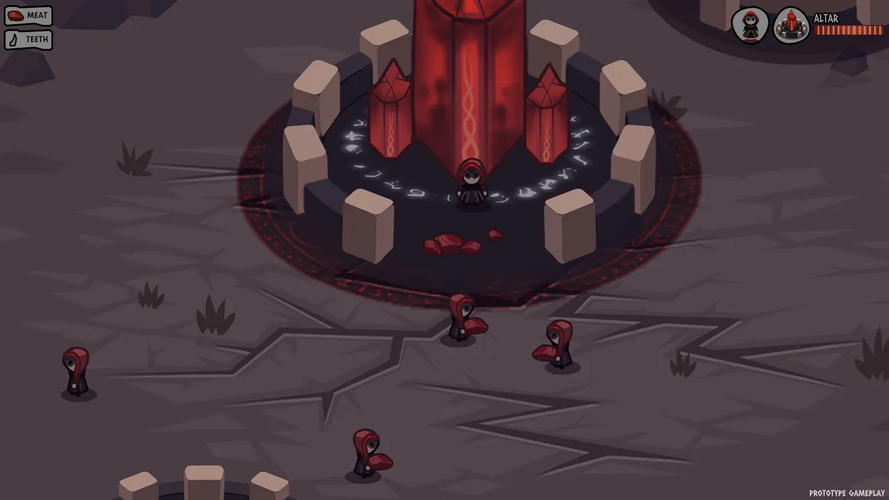 Altarnode: Roguelite Cult Colony Screenshot 1