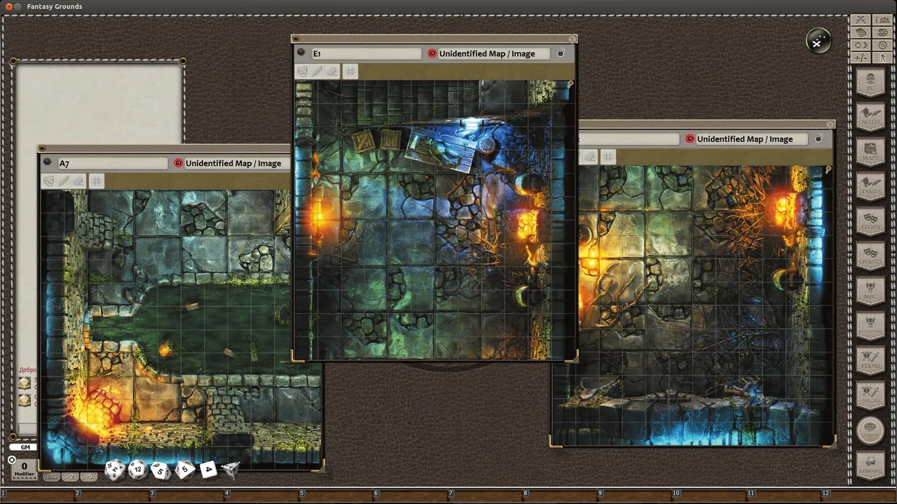 Fantasy Grounds - Sewer (Map Pack) Screenshot 2