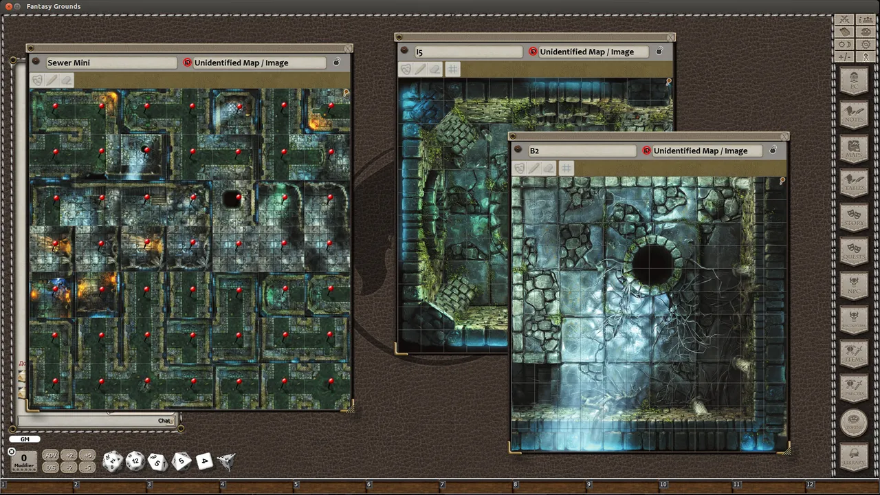 Fantasy Grounds - Sewer (Map Pack) Screenshot 0