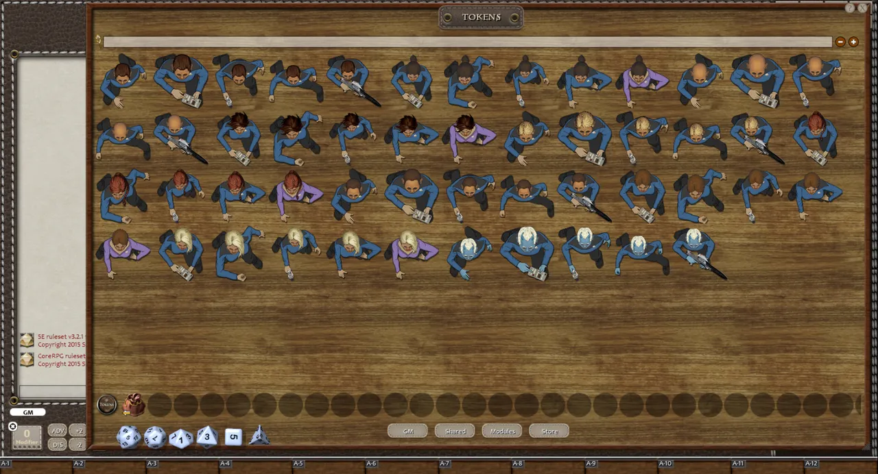 Fantasy Grounds - Space Characters (Token Pack) Screenshot 1