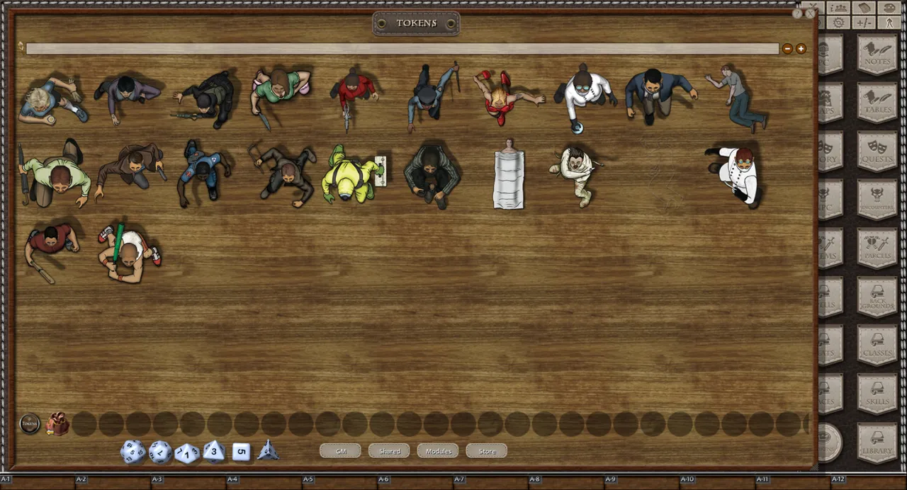 Fantasy Grounds - Modern Tokens 2 (Token Pack) Screenshot 1