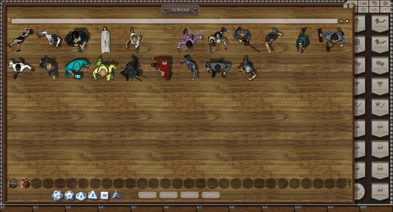 Fantasy Grounds - Modern 1 (Token Pack) Screenshot 0