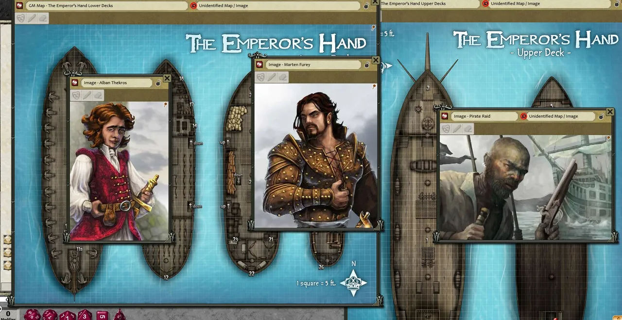 Fantasy Grounds - Islands of Plunder: Raid on the Emperor's Hand (PFRPG) Screenshot 0