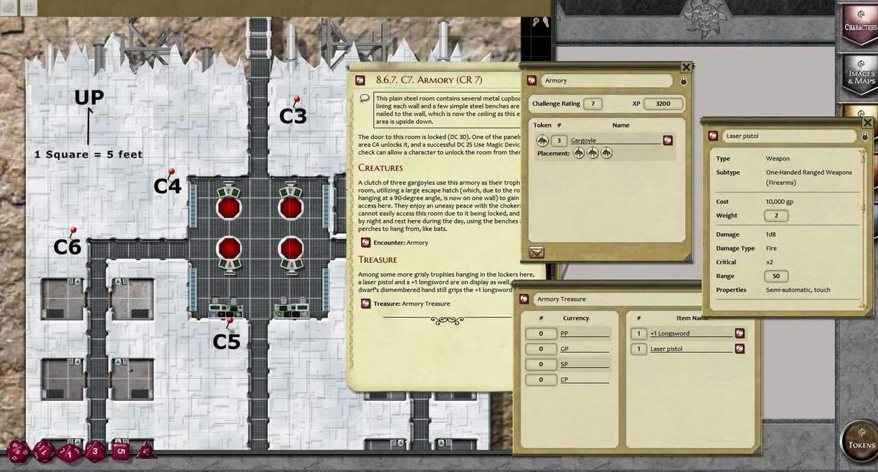 Fantasy Grounds - Scorpions of Perdition (PFRPG) Screenshot 2