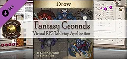 Fantasy Grounds - Drow (Token Pack)