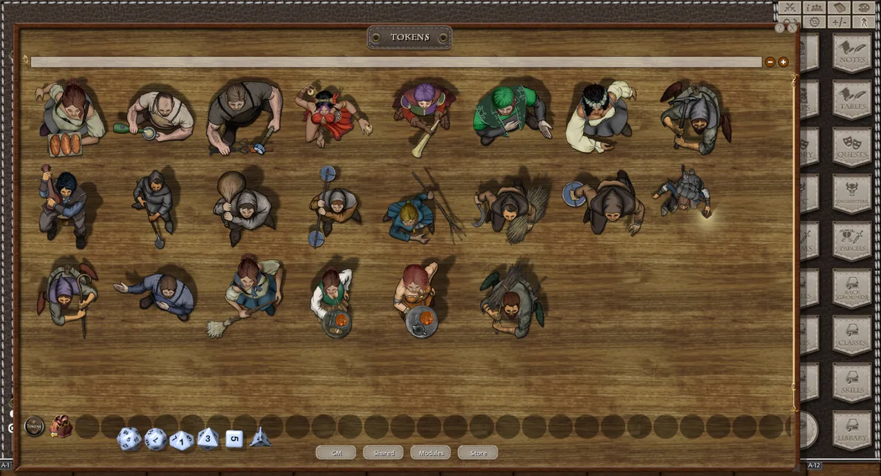 Fantasy Grounds - Townsfolk 2 (Token Pack) Screenshot 1
