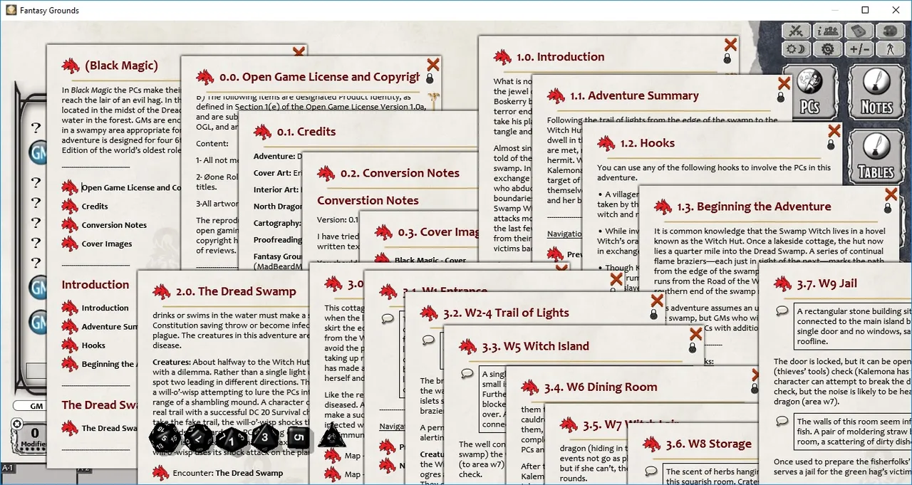 Fantasy Grounds - Black Magic (5E) Screenshot 2