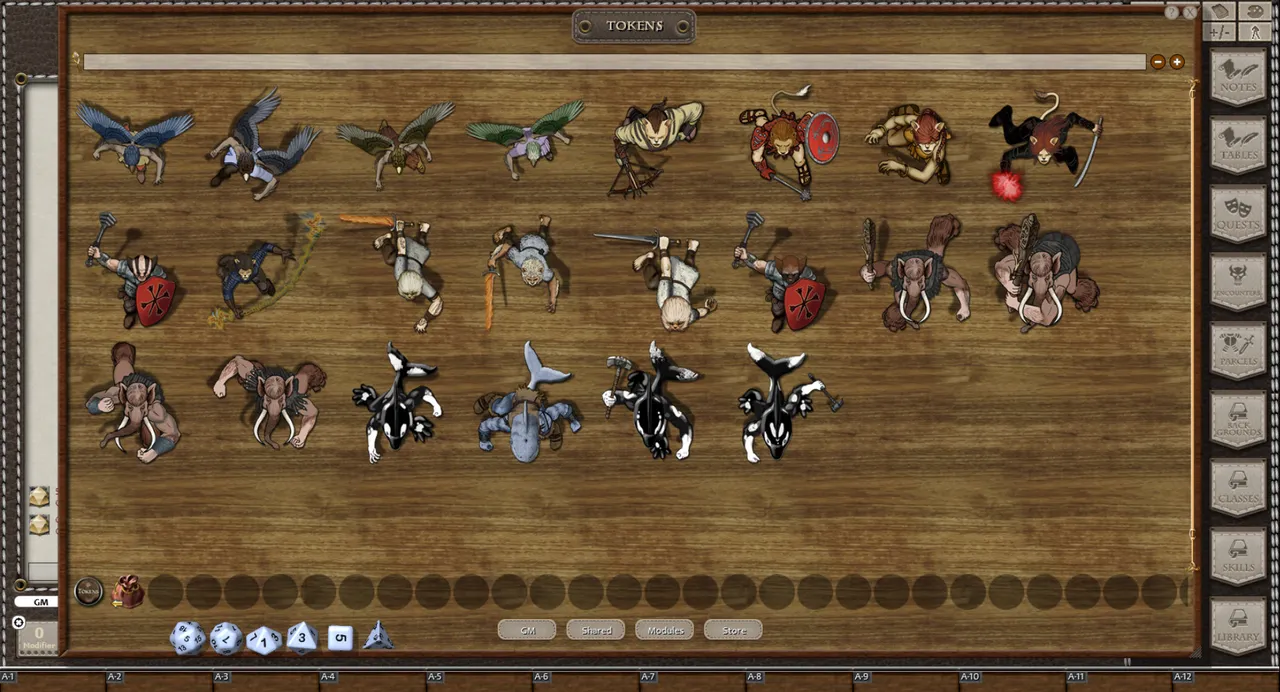 Fantasy Grounds - Hybrids (Token Pack) Screenshot 2