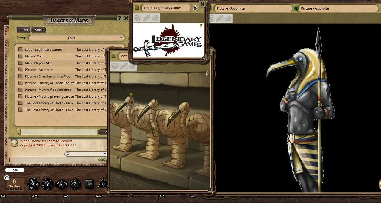 Fantasy Grounds - The Lost Library of Thoth (PFRPG) Screenshot 2