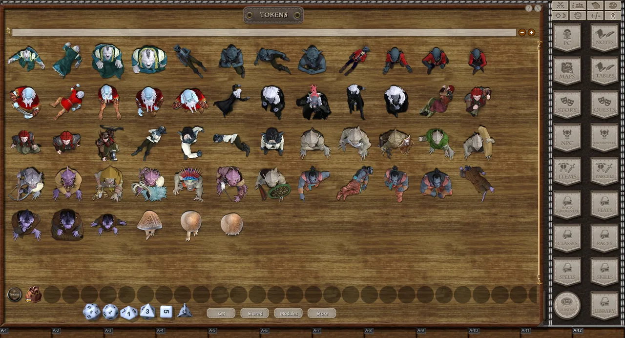 Fantasy Grounds - Darkwoulfe's: Prisoner of the Drow Supplement (Token Pack) Screenshot 1