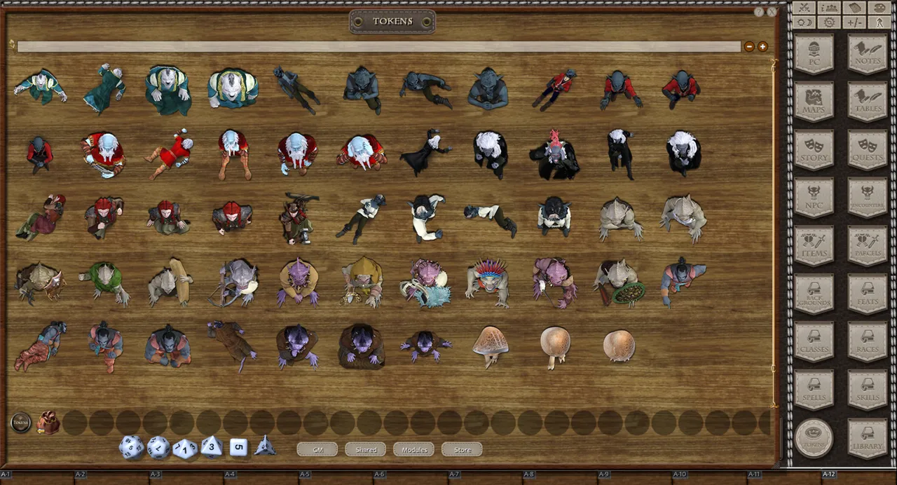 Fantasy Grounds - Darkwoulfe's: Prisoner of the Drow Supplement (Token Pack) Screenshot 2