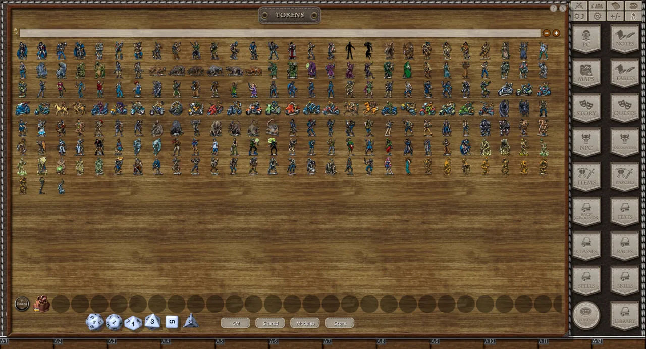 Fantasy Grounds - Hell on Earth Reloaded Figure Flats - Starter (Token Pack) Screenshot 2
