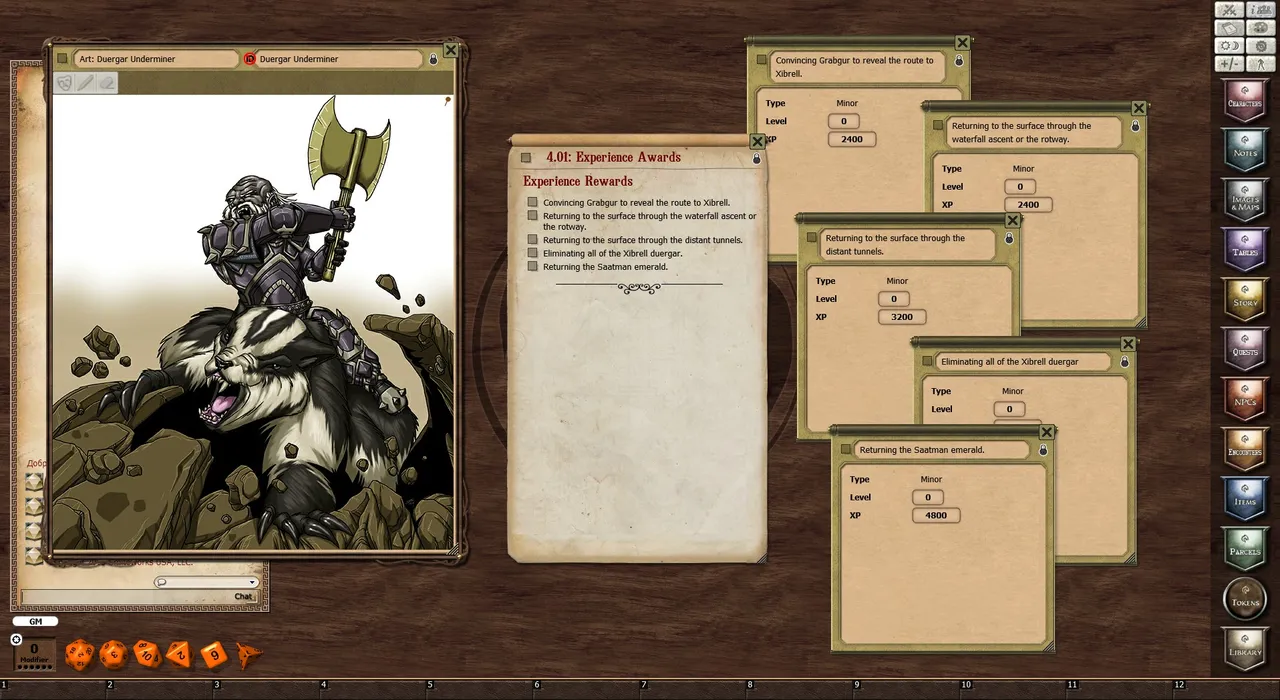 Fantasy Grounds - B03: It All Falls Down (PFRPG) Screenshot 3