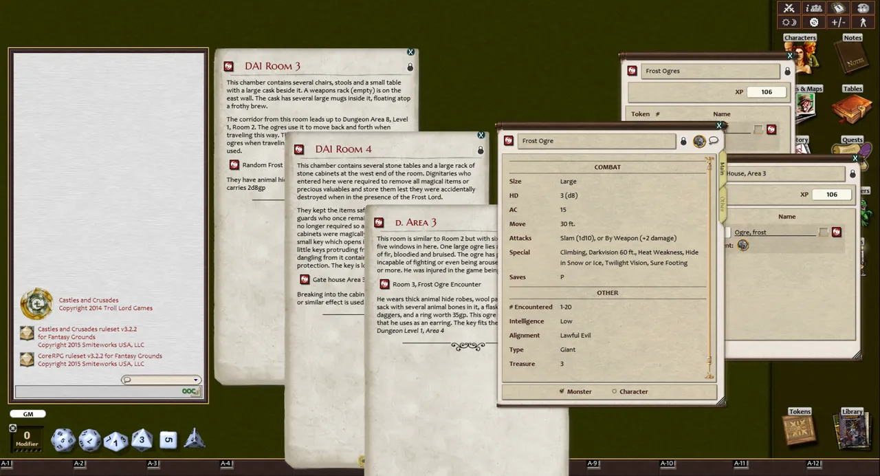 Fantasy Grounds - A6 Of Banishment & Blight (Castles and Crusades) Screenshot 0