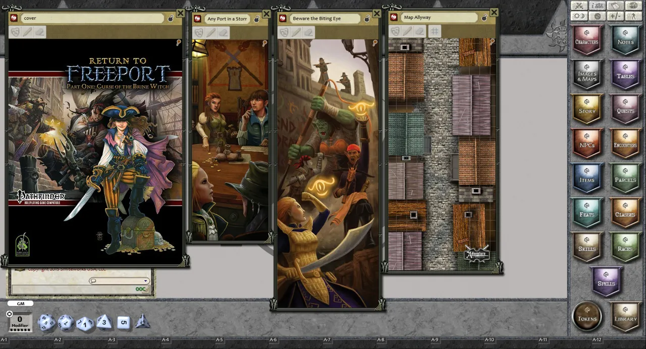Fantasy Grounds - Return to Freeport, Part One: Curse of the Brine Witch (PFRPG) Screenshot 3