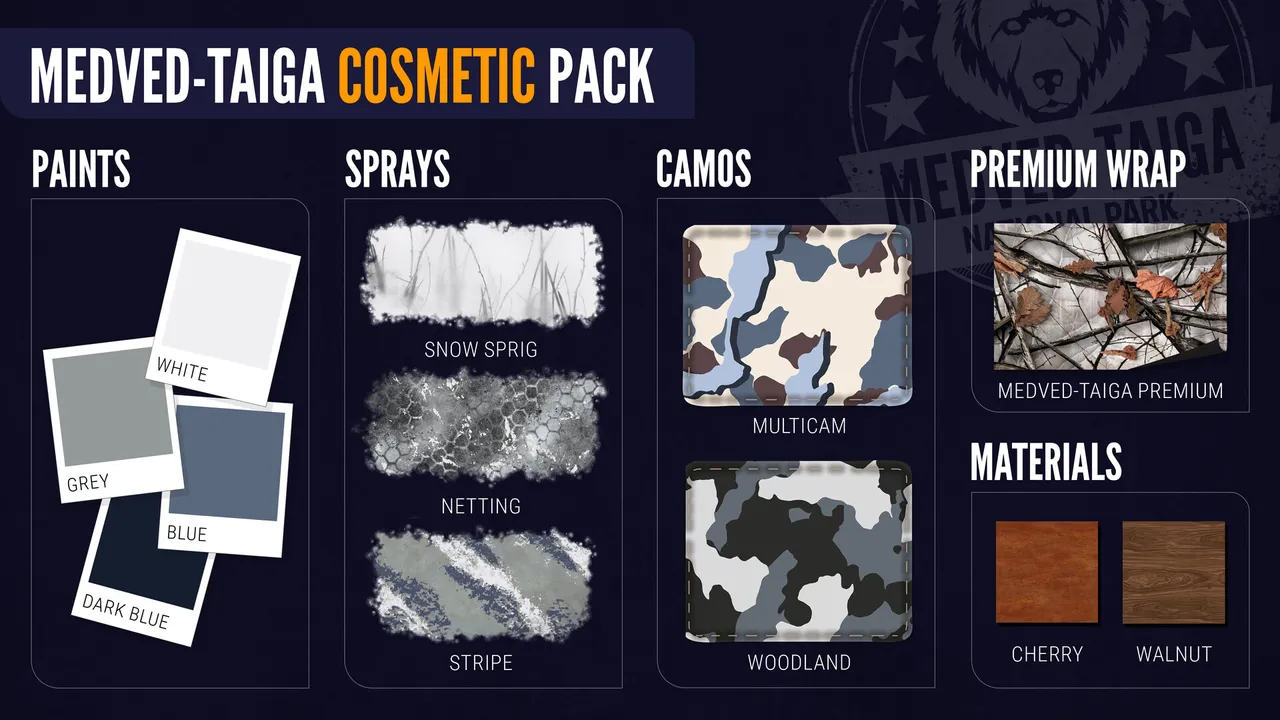 theHunter: Call of the Wild™ - Medved-Taiga Cosmetic Pack Screenshot 0