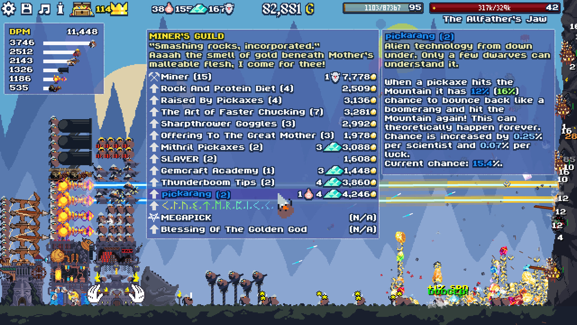 Dwarf Eats Mountain Screenshot 1