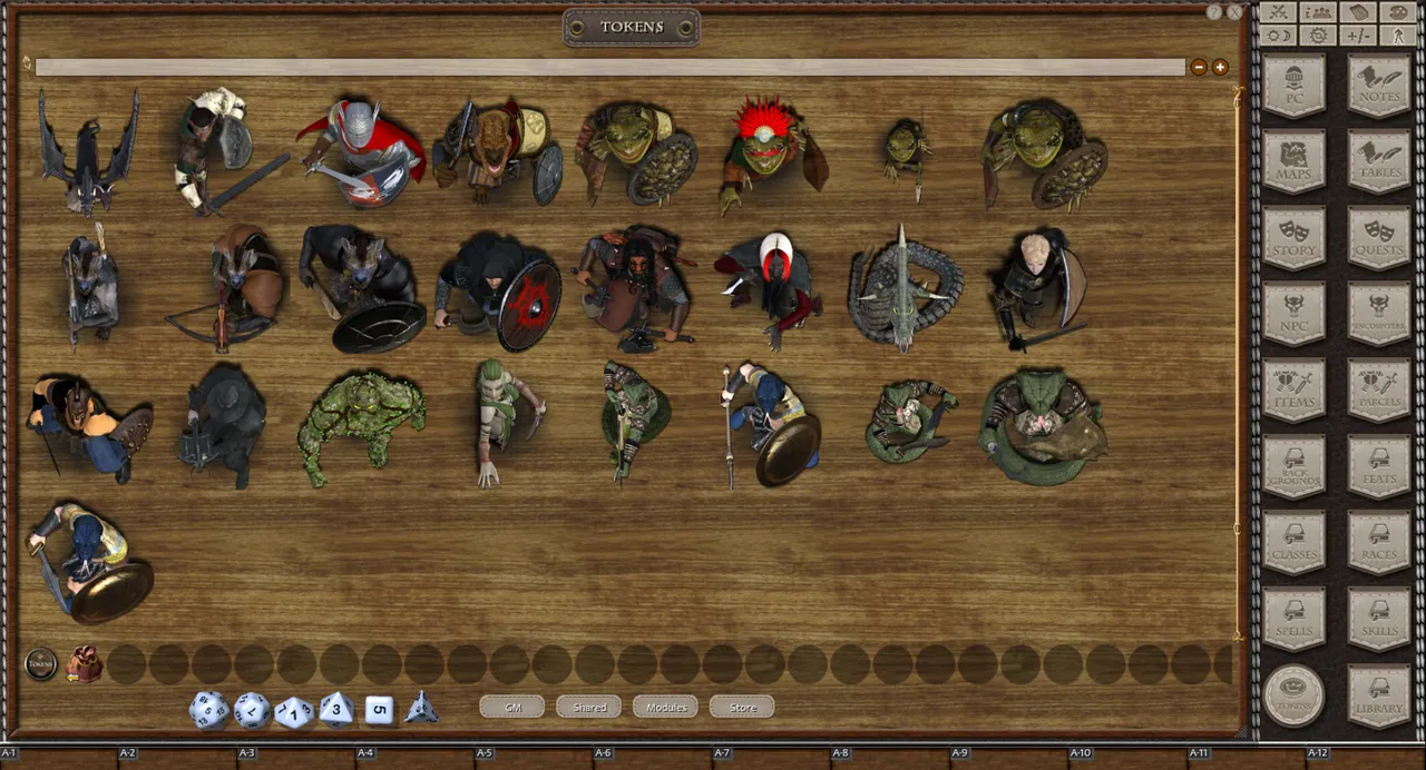 Fantasy Grounds - Darkwoulfe's Volume 24 - Beast of the Bogs (Token Pack) Screenshot 0