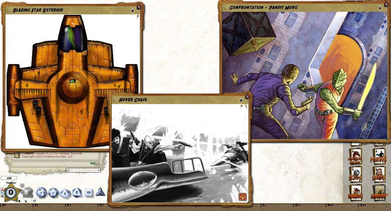 Fantasy Grounds - Daring Tales of the Space Lanes #2 - Bad Debts (Savage Worlds) Screenshot 3