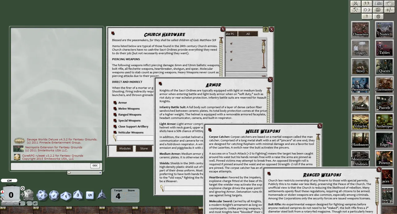 Fantasy Grounds - Necropolis 2350 Player Guide (Savage Worlds) Screenshot 2