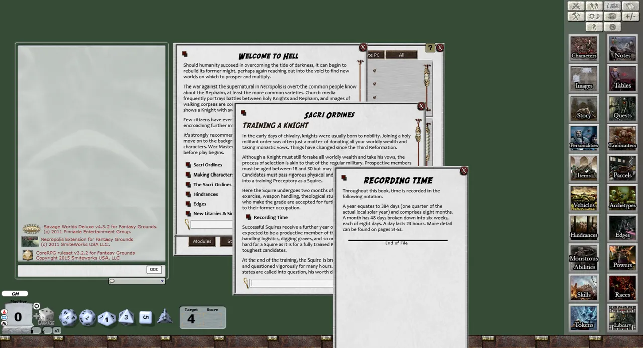 Fantasy Grounds - Necropolis 2350 Player Guide (Savage Worlds) Screenshot 1