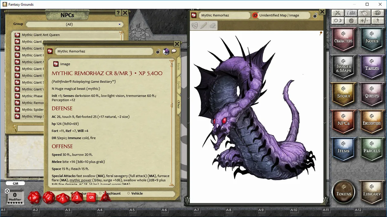 Fantasy Grounds - Mythic Monsters #26: Bugs (PFRPG) Screenshot 3