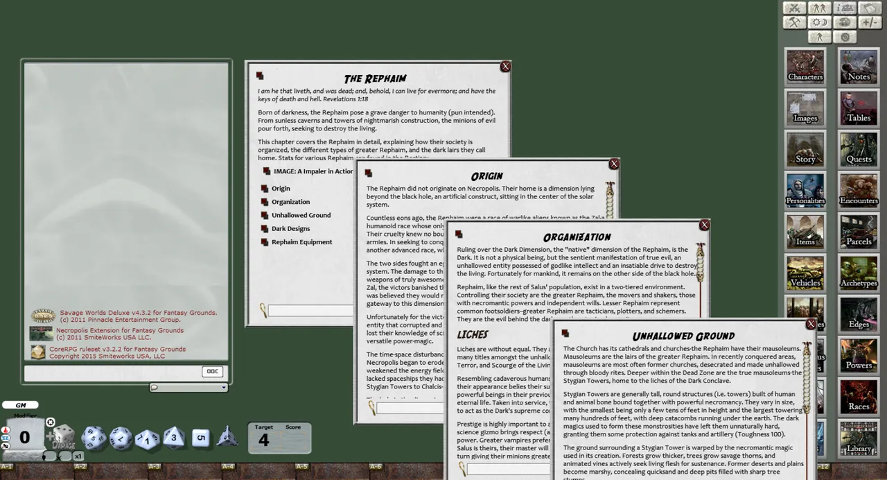 Fantasy Grounds - Necropolis 2350: Setting (Savage Worlds) Screenshot 0
