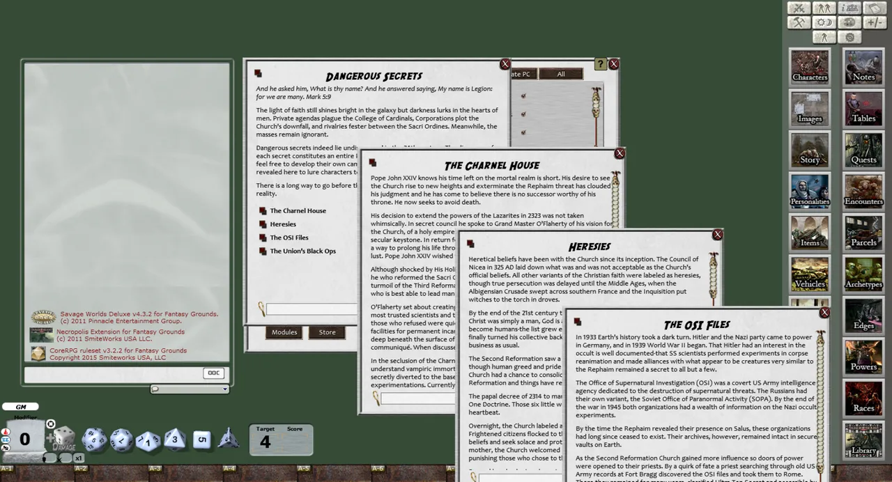 Fantasy Grounds - Necropolis 2350: Setting (Savage Worlds) Screenshot 2