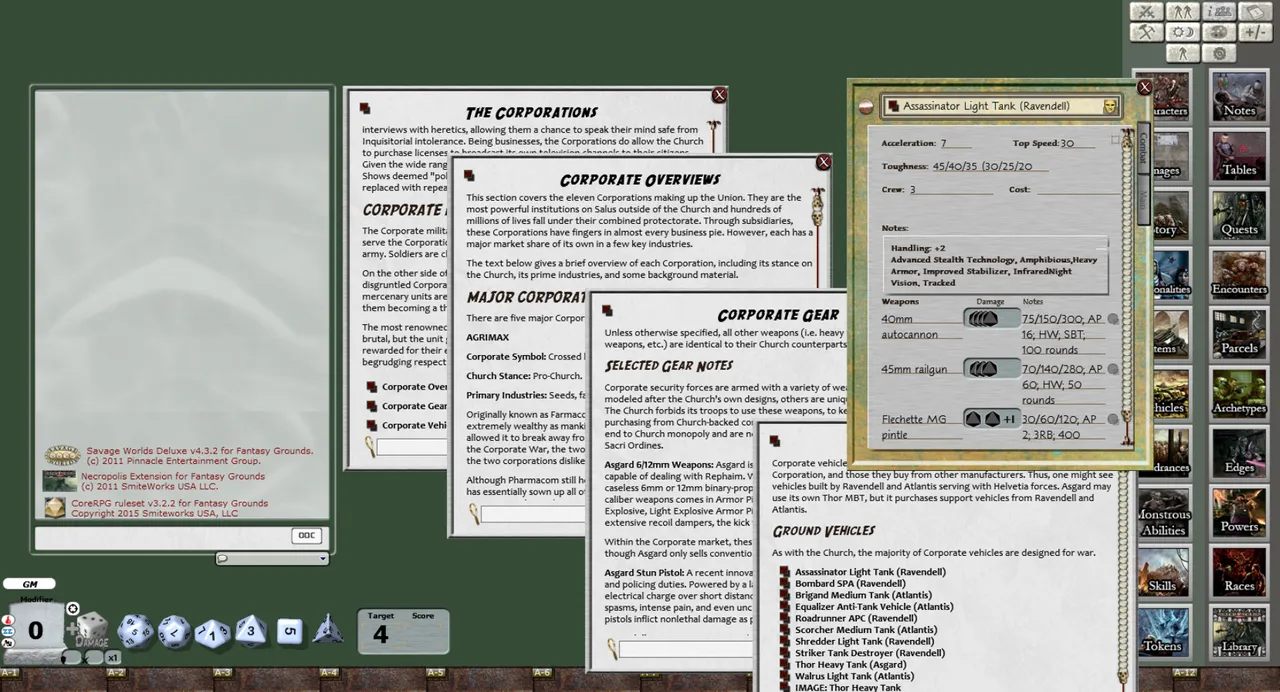 Fantasy Grounds - Necropolis 2350: Setting (Savage Worlds) Screenshot 3
