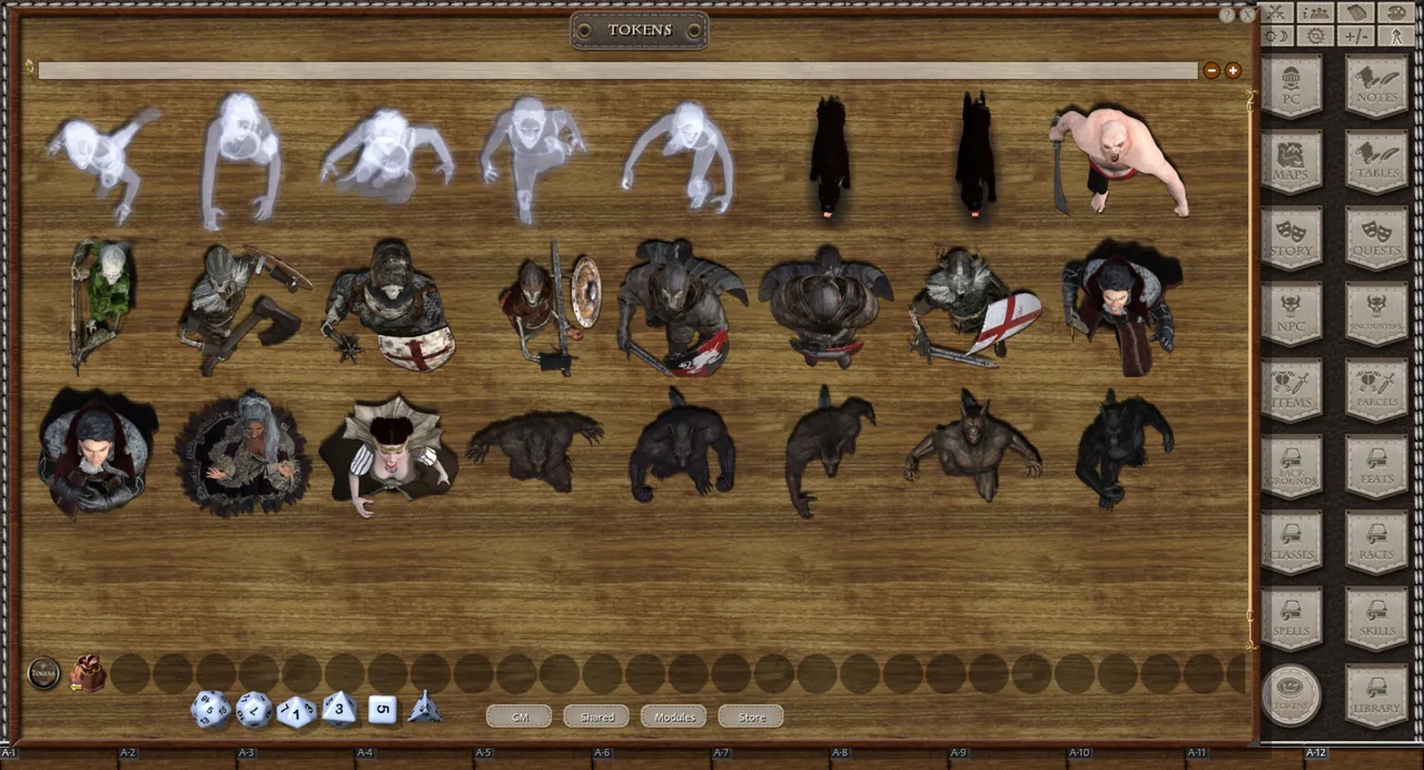 Fantasy Grounds - Darkwoulfe's Volume 25 - Things that go Bump Pack 1 (Token Pack) Screenshot 2