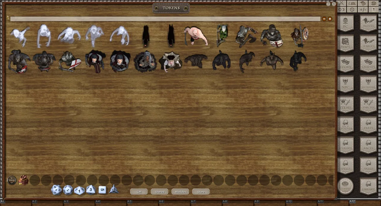 Fantasy Grounds - Darkwoulfe's Volume 25 - Things that go Bump Pack 1 (Token Pack) Screenshot 1