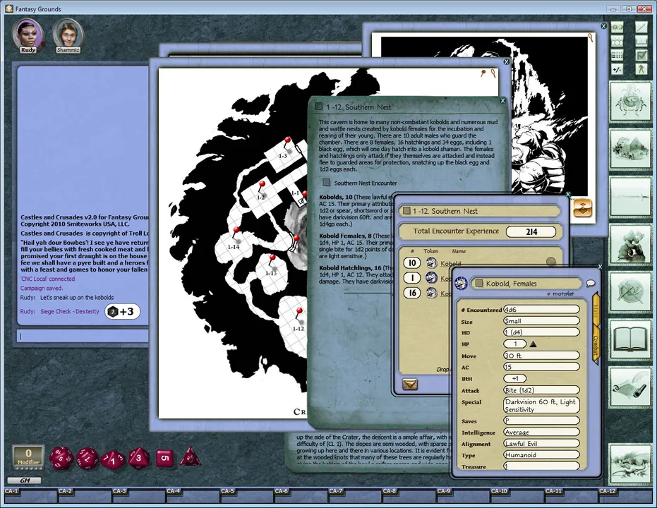 Fantasy Grounds - DB2 Crater of Umeshti (Castles & Crusades) Screenshot 0
