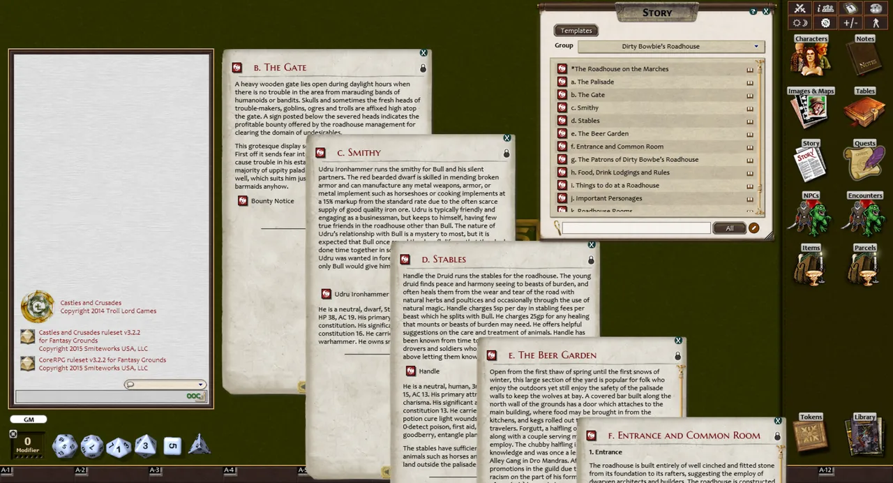 Fantasy Grounds - DB1 The Haunted Highlands (Castles and Crusades) Screenshot 2
