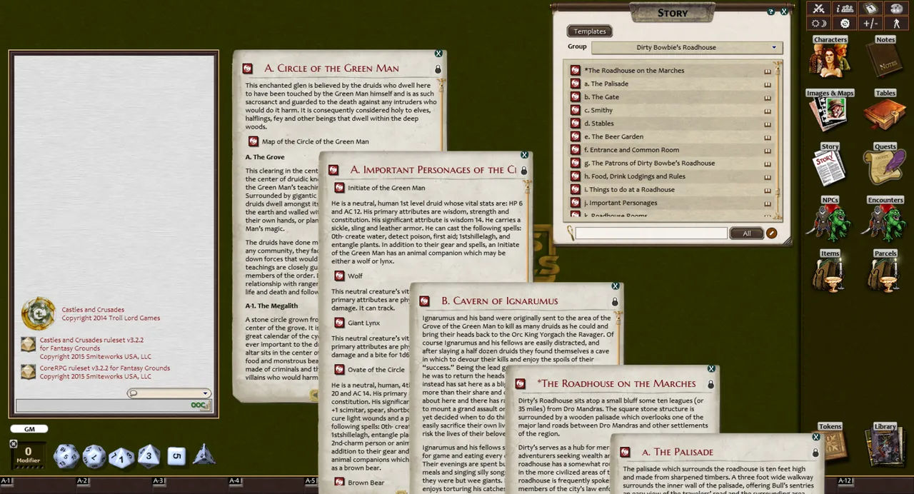 Fantasy Grounds - DB1 The Haunted Highlands (Castles and Crusades) Screenshot 1
