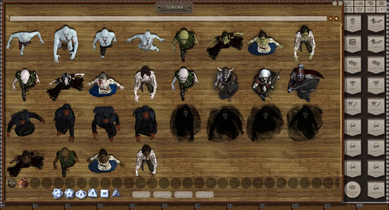 Fantasy Grounds - Darkwoulfe's Volume 26 - Things that go Bump Pack 2 (Token Pack) Screenshot 2