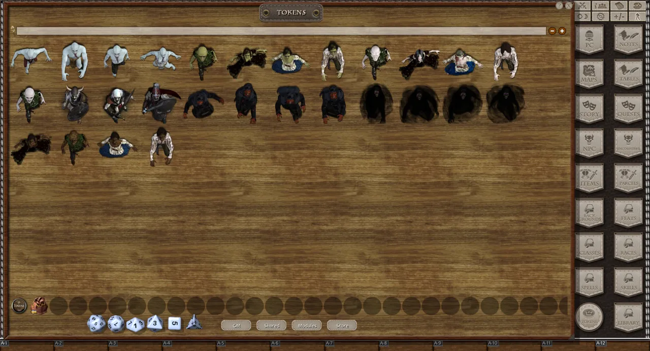 Fantasy Grounds - Darkwoulfe's Volume 26 - Things that go Bump Pack 2 (Token Pack) Screenshot 1