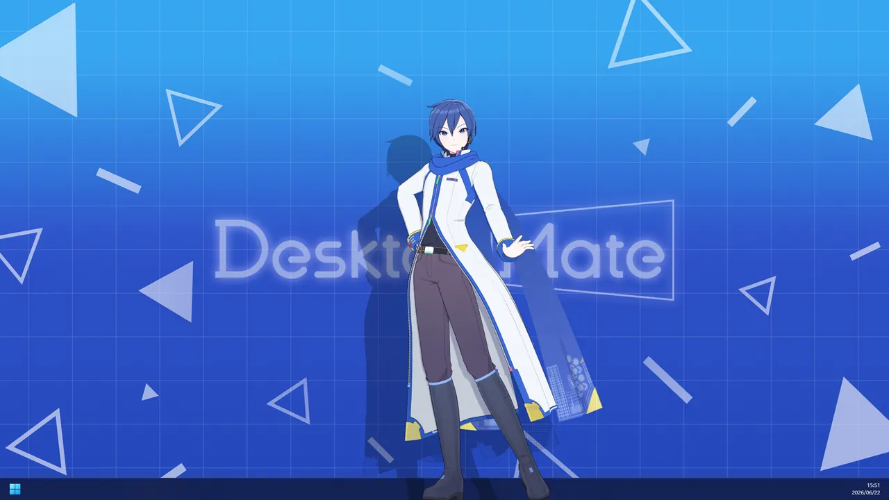 Desktop Mate KAITO DLC Screenshot 0