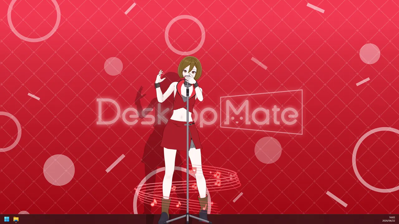 Desktop Mate MEIKO DLC Screenshot 1