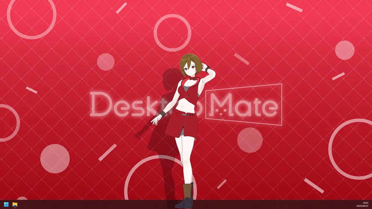 Desktop Mate MEIKO DLC Screenshot 0