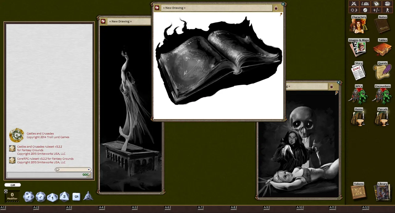 Fantasy Grounds - The Black Libram of Natarus (Castles & Crusades) Screenshot 0