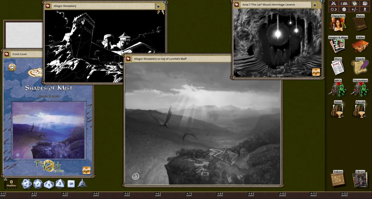 Fantasy Grounds - C2 Shades of Mist (Castles and Crusades) Screenshot 1