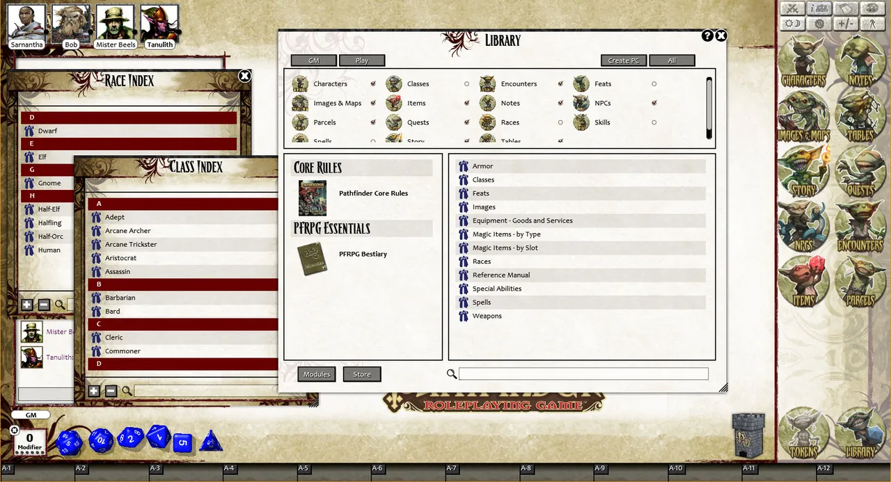 Fantasy Grounds - Pathfinder RPG - Core Rules Pack (PFRPG) Screenshot 2