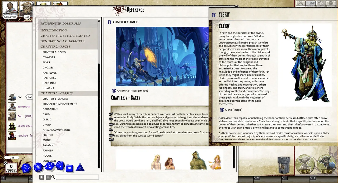 Fantasy Grounds - Pathfinder RPG - Core Rules Pack (PFRPG) Screenshot 1