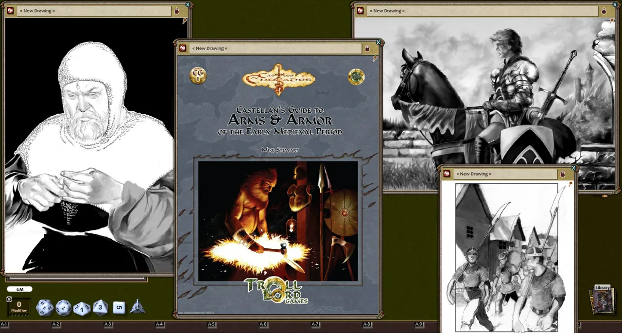 Fantasy Grounds - Castellan's Guide to Arms & Armor (Castles & Crusades) Screenshot 0