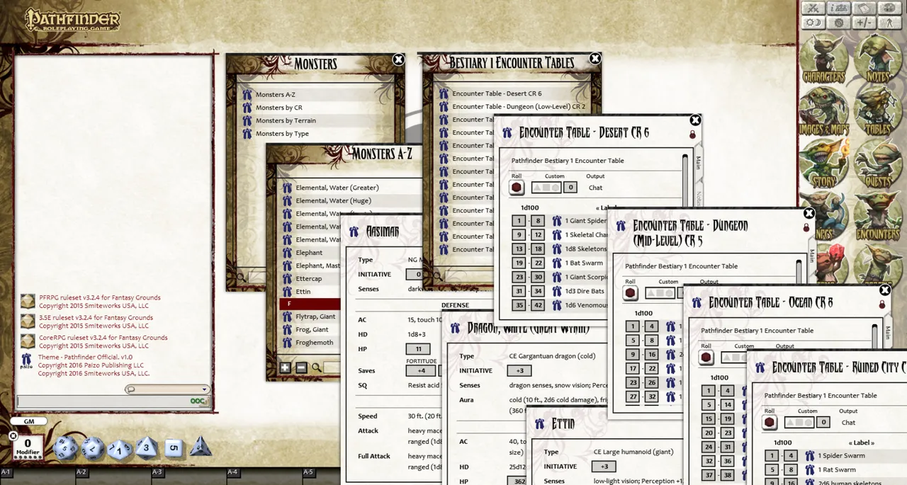 Fantasy Grounds - Pathfinder RPG - Bestiary 1 Pack (PFRPG) Screenshot 2