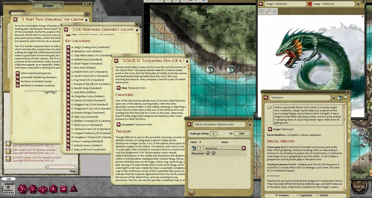Fantasy Grounds - Pathfinder RPG - Kingmaker AP 1: Stolen Land (PFRPG) Screenshot 1