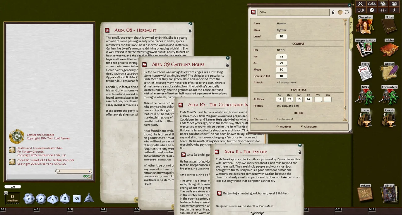 Fantasy Grounds - C1 The Mortality of Green (Castles and Crusades) Screenshot 3