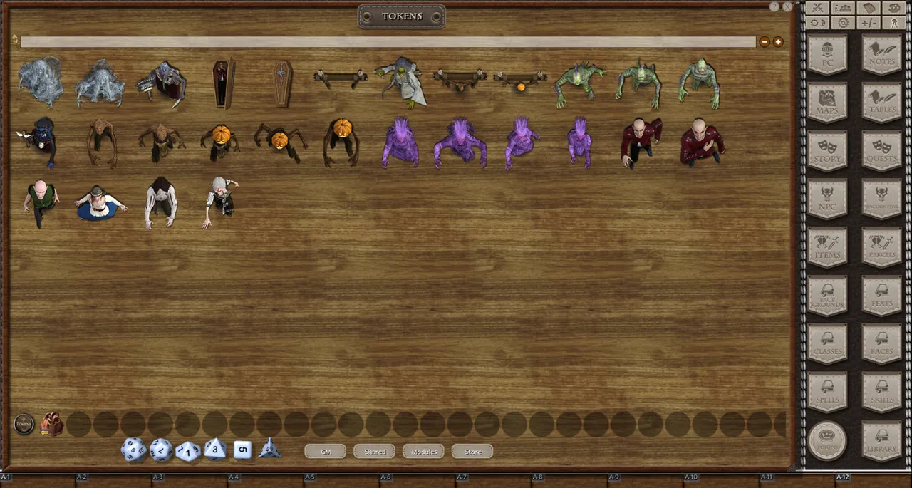 Fantasy Grounds - Darkwoulfe's Volume 27 - Things that go Bump Pack 3 (Token Pack) Screenshot 1