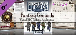 Fantasy Grounds - Disposable Heroes: Modern Gangs (Token Pack)
